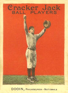 1914 Cracker Jack DOOIN, Philadelphia-Nationals #38 Baseball Card