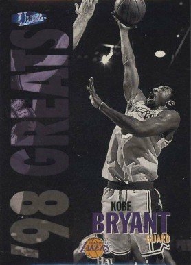 1997 Ultra Platinum Medallion  Kobe Bryant #252P Basketball Card