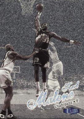 1997 Ultra Karl Malone #12P Basketball Card