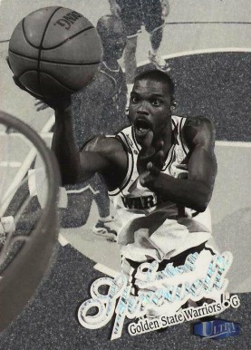 1997 Ultra Latrell Sprewell #77P Basketball Card