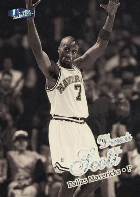 1997 Ultra Platinum Medallion  Dennis Scott #199P Basketball Card