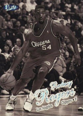 1997 Ultra Platinum Medallion  Rodney Rogers #201P Basketball Card