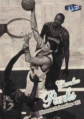 1997 Ultra Platinum Medallion  Cherokee Parks #203P Basketball Card
