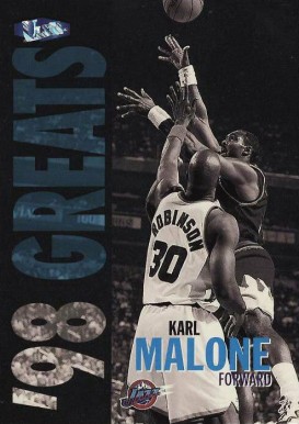1997 Ultra Karl Malone #262P Basketball Card