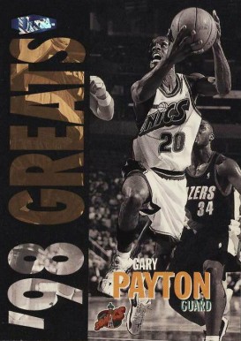 1997 Ultra Gary Payton #266P Basketball Card