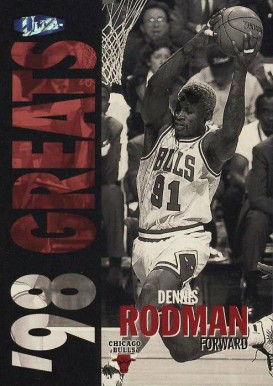 1997 Ultra Platinum Medallion  Dennis Rodman #269P Basketball Card