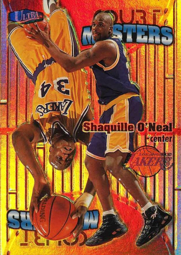 1997 Ultra Court Masters Shaquille O'Neal #4CM Basketball Card