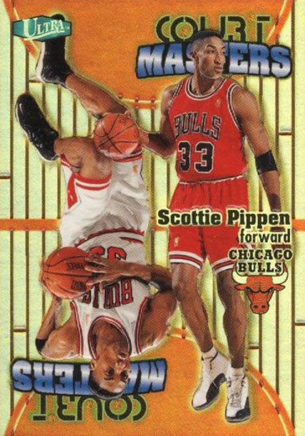 1997 Ultra Court Masters Scottie Pippen #14CM Basketball Card