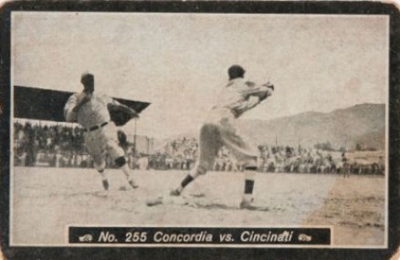 1931 Doble Aguila Sport  Concordia vs. Cincinati #255 Baseball Card