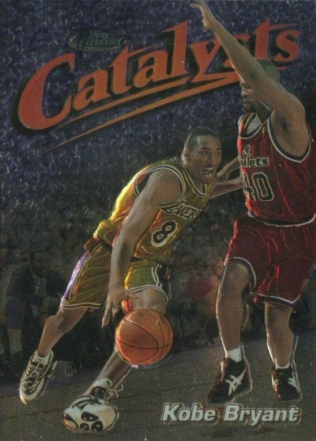 1997 Finest Embossed Kobe Bryant #137 Basketball Card