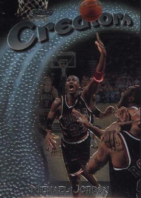 1997 Finest Embossed Michael Jordan #287 Basketball Card