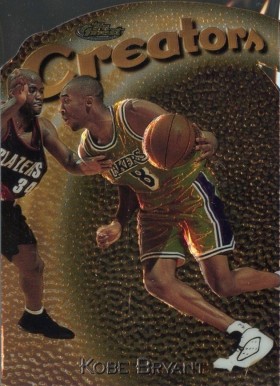 1997 Finest Embossed Kobe Bryant #323 Basketball Card