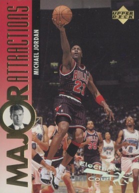 1995 Upper Deck Michael Jordan #339 Basketball Card