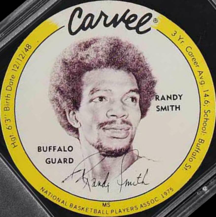 1975 Carvel Discs Randy Smith #RS Basketball Card