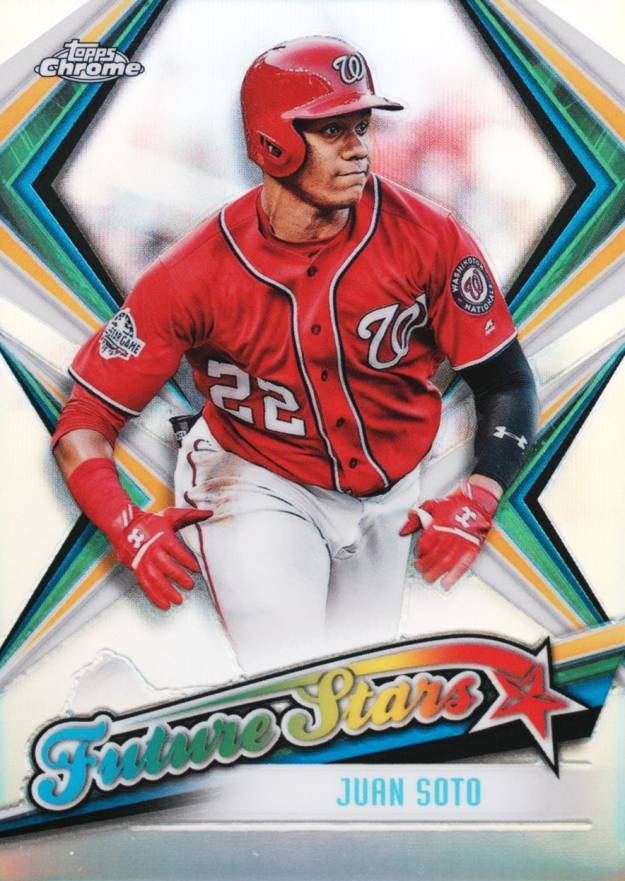 2019 Topps Chrome Future Stars Juan Soto #FS-10 Baseball Card