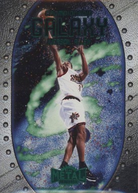 1997 Metal Universe Championship Galaxy Allen Iverson #2 Basketball Card