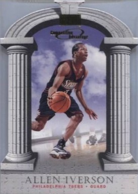 1997 Skybox Premium Competitive Advantage Allen Iverson #CA1 Basketball Card