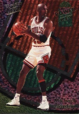 1993 Ultra Power in the Key Michael Jordan #2 Basketball Card