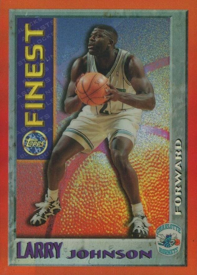 1995 Finest Mystery Larry Johnson #M13 Basketball Card
