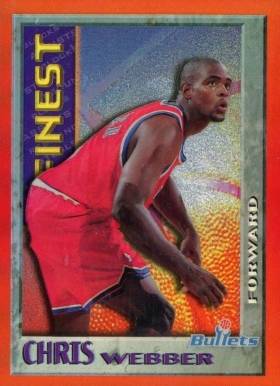 1995 Finest Mystery Chris Webber #M8 Basketball Card