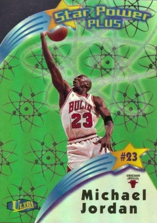 1997 Ultra Star Power Michael Jordan #1 Basketball Card