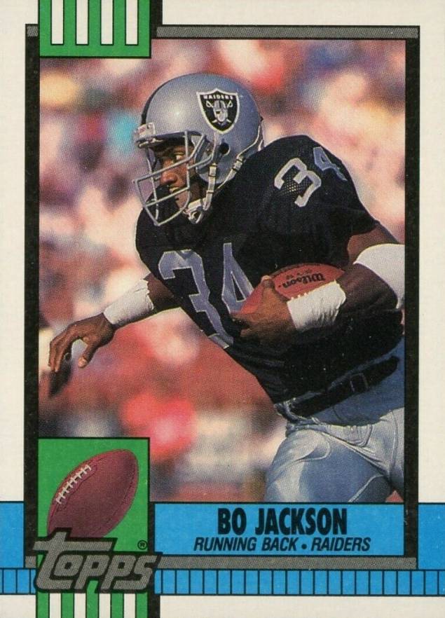 1990 Topps Bo Jackson #285 Football Card