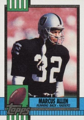 1990 Topps Marcus Allen #289 Football Card