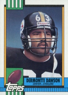 1990 Topps Dermontti Dawson #181 Football Card
