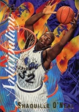 1995 Flair Anticipation Shaquille O'Neal #7 Basketball Card