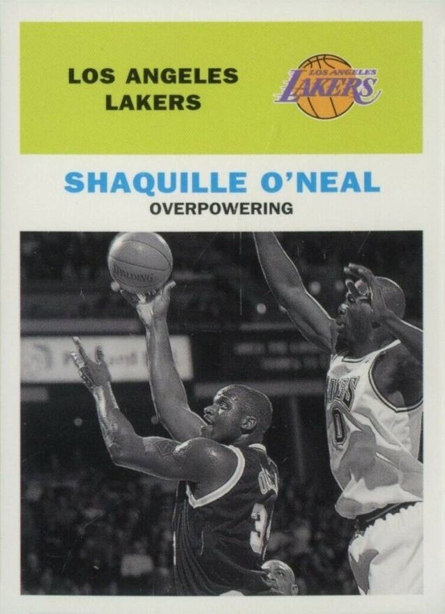 1998 Fleer Vintage '61 Shaquille O'Neal #143 Basketball Card