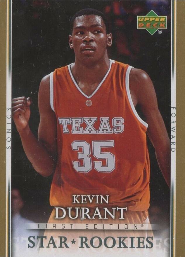 2007 Upper Deck First Edition Kevin Durant #202 Basketball Card