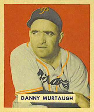 1949 Bowman Danny Murtaugh #124s Baseball Card