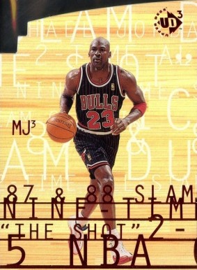 1997 UD3 MJ3 Michael Jordan #MJ3-1 Basketball Card