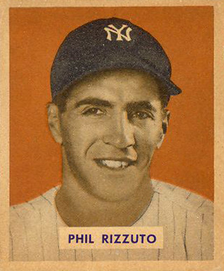 1949 Bowman Phil Rizzuto #98nf Baseball Card