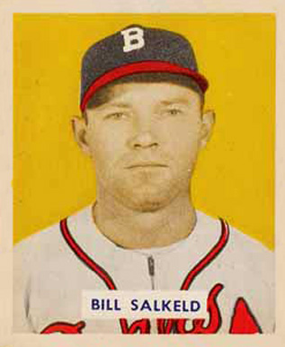 1949 Bowman Bill Salkeld #88nf Baseball Card