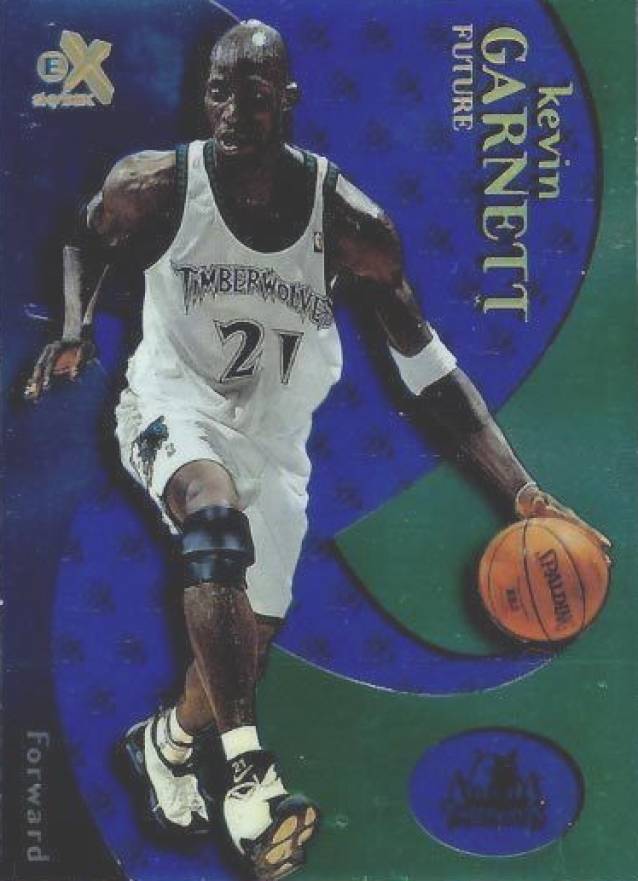 1999 Skybox E-X  Kevin Garnett #42 Basketball Card