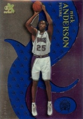 1999 Skybox E-X  Nick Anderson #4 Basketball Card