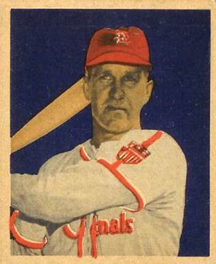 1949 Bowman Enos Slaughter #65 Baseball Card