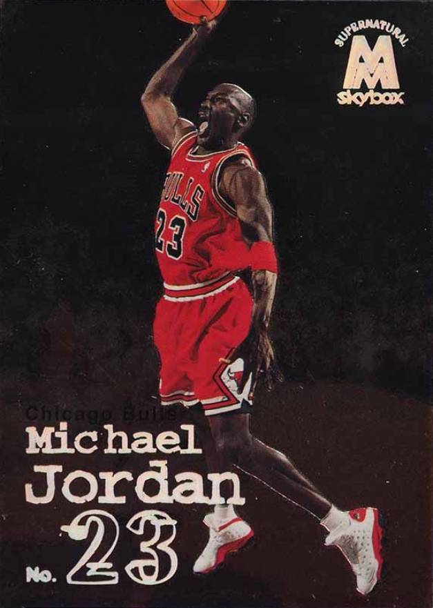 1998 Skybox Molten Metal Michael Jordan #141 Basketball Card