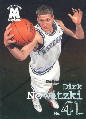 1998 Skybox Molten Metal Dirk Nowitzki #35 Basketball Card