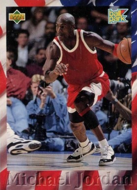 1995 Upper Deck Ballpark-Jordan Michael Jordan #BP4 Basketball Card