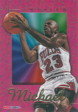 1995 Hoops Skyview Michael Jordan #SV1 Basketball Card