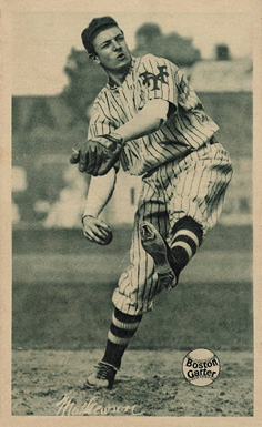 1914 Boston Garter Sepia Mathewson #7 Baseball Card