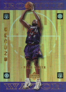 1998 Upper Deck Encore Vince Carter #118 Basketball Card