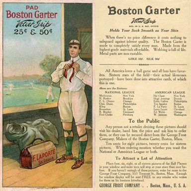 1912 Boston Garter Frank LaPorte #12 Baseball Card