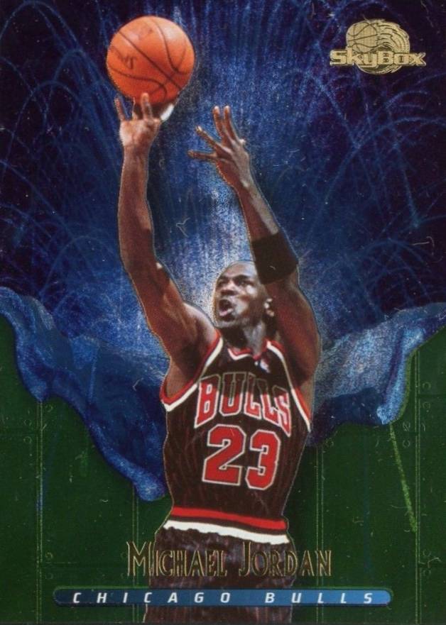 1995 Skybox Premium Meltdown Michael Jordan #M1 Basketball Card