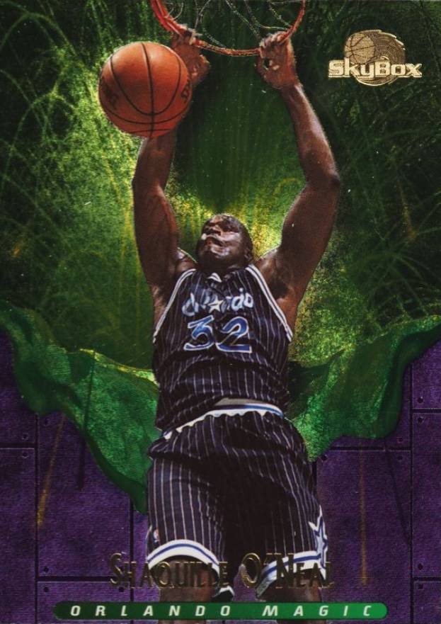 1995 Skybox Premium Meltdown Shaquille O'Neal #M8 Basketball Card