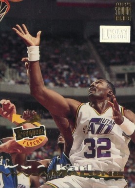 1993 Stadium Club  Karl Malone #186 Basketball Card