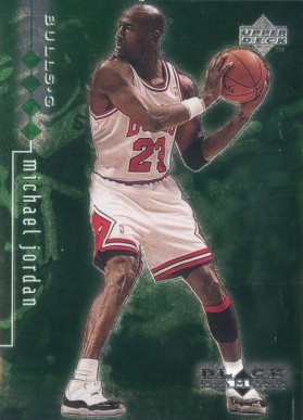 1998 Upper Deck Black Diamond Michael Jordan #10 Basketball Card