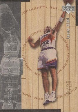 1998 Upper Deck Hardcourt Jordan Holding Court Jason Kidd/Michael Jordan #J21 Basketball Card